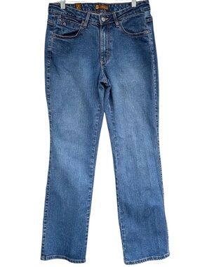 Wrangler Aura Instantly Slimming Mid Rise Bootcut Jeans Medium Wash 10R/Tall